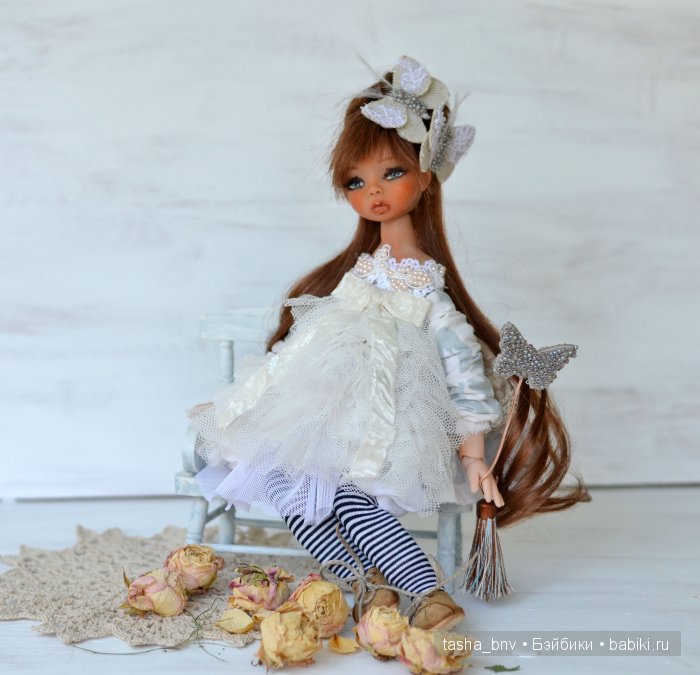Энеис. Бабочка. Авторская шарнирная кукла Бутенко Натальи (фото 4)