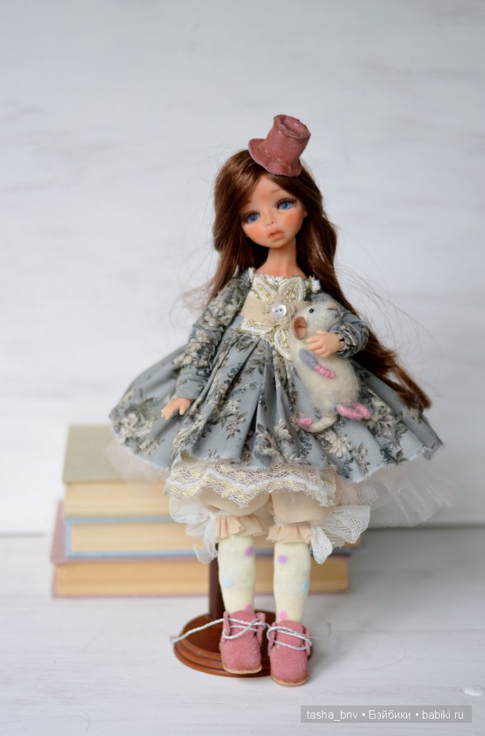 Маленькая дрессировщица Мартина. Авторская шарнирная кукла Натальи Бутенко (фото 3)
