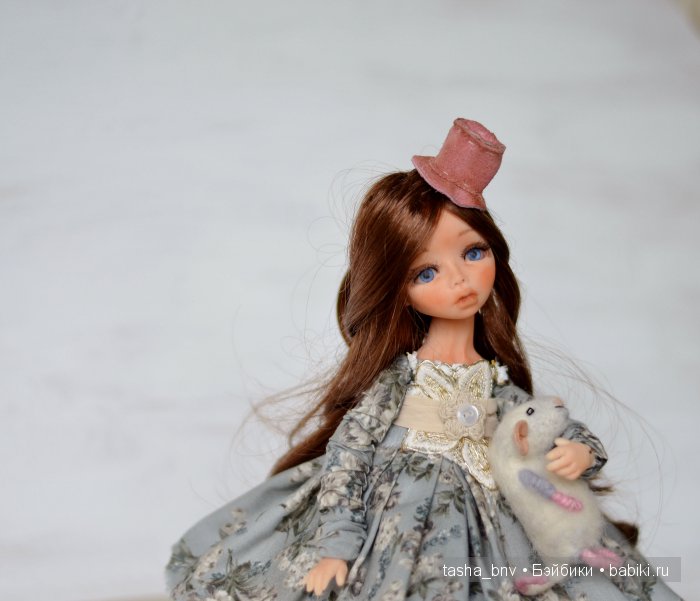 Маленькая дрессировщица Мартина. Авторская шарнирная кукла Натальи Бутенко (фото 5)