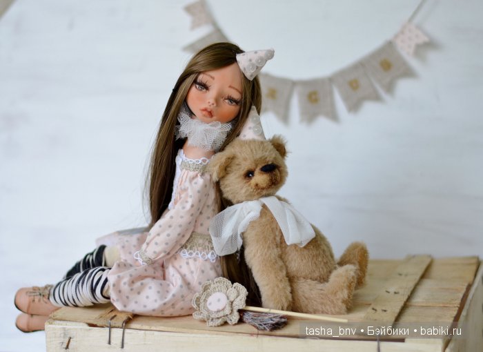 Анна. Маленькая дрессировщица. Авторская кукла Натальи Бутенко (фото 6)