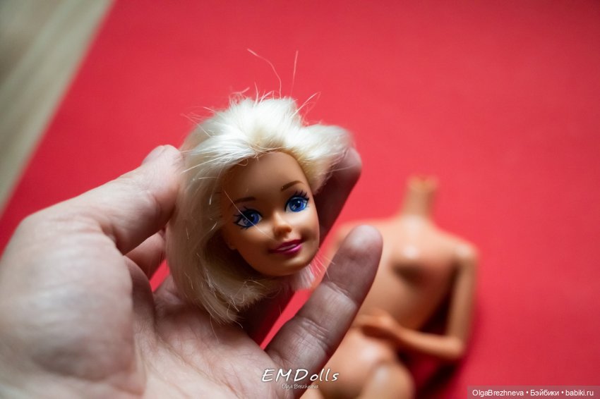 Преображение барби — Перепрошивка волос и восстановление париков: МК (фото 3)