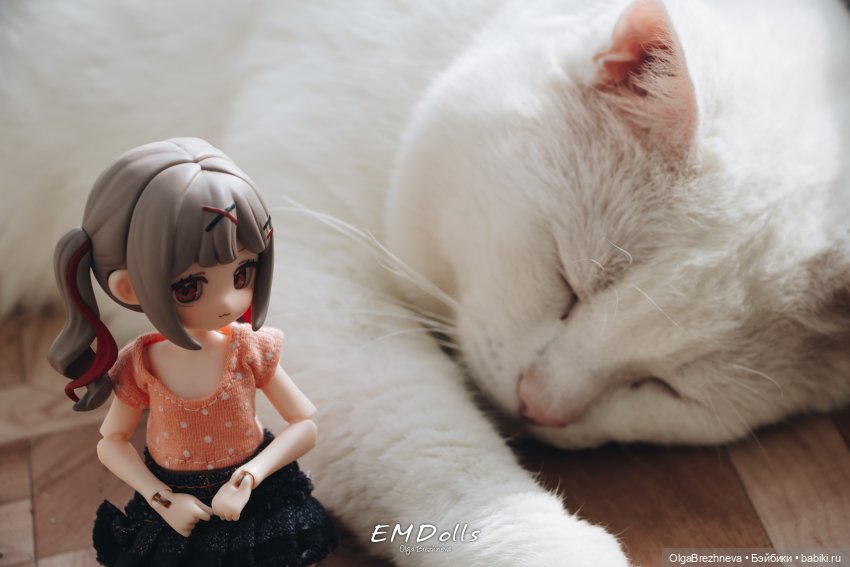 yishecat YI SE MAO XiDonDon Freedom Claim Electronic Cute Pet 1/12 BJD Фигурка Blind box Freedom Advocates. Electronic Cute Pets. Персонаж: Кошка в альтернативной расцветке (Мрачная Кошка) 🖤