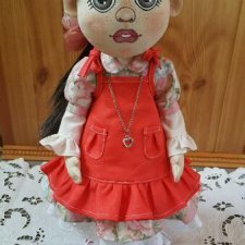 Моя текстильная кукла. Автор Наталья Мусиенко