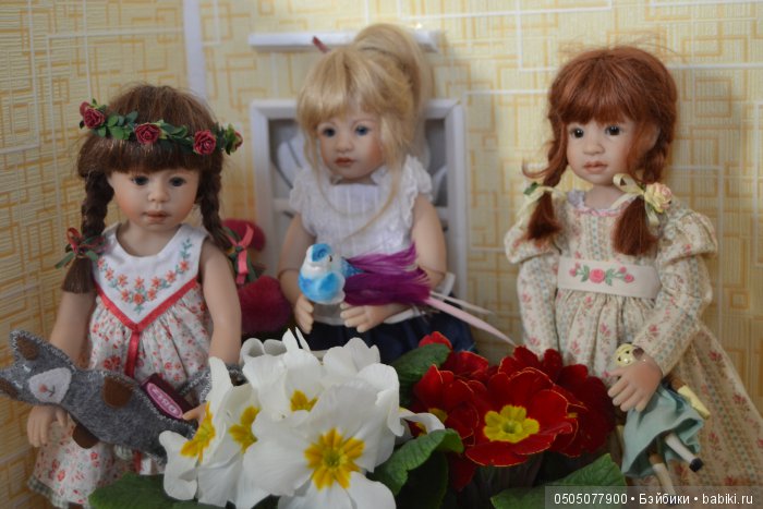 Мои первые маленькие цветочки от Heidi Plusczok