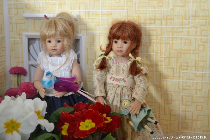 Мои первые маленькие цветочки от Heidi Plusczok