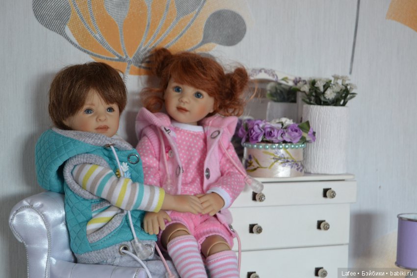 Дружная семейка моих кукол Heidi Plusczok часть 2