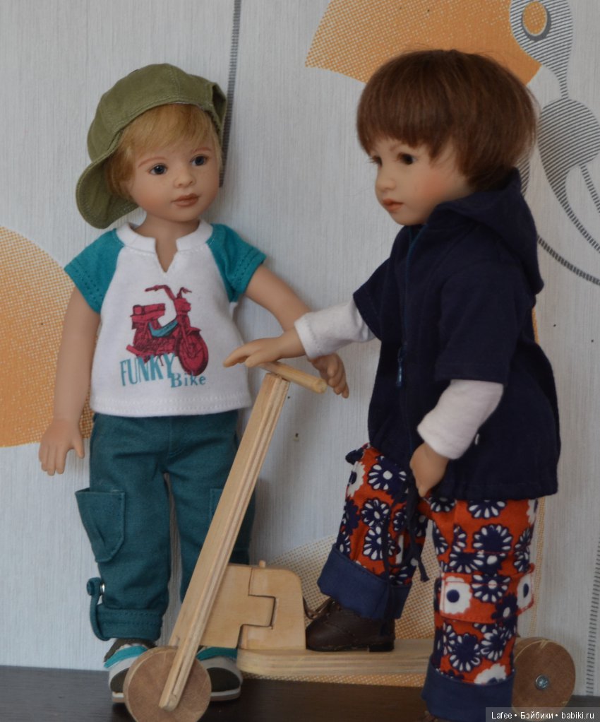 Дружная семейка моих кукол Heidi Plusczok часть 2