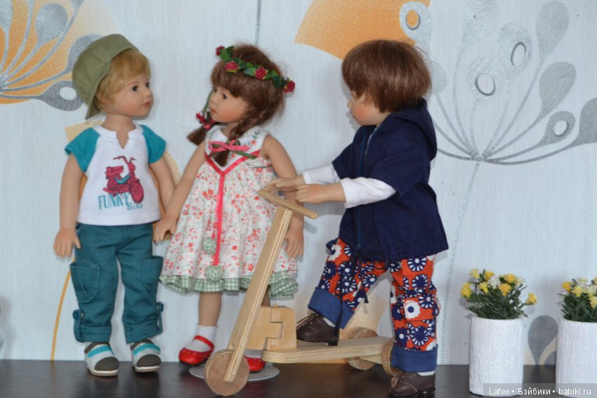 Дружная семейка моих кукол Heidi Plusczok часть 2