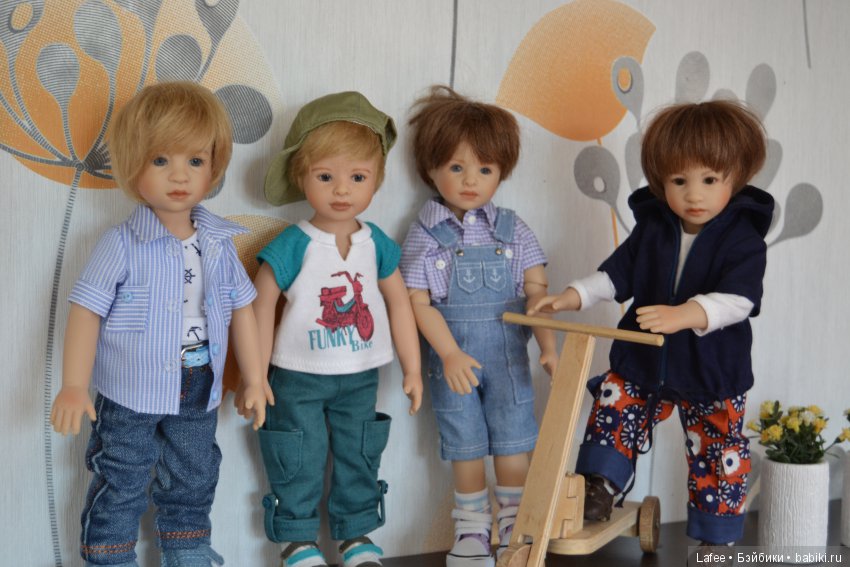 Дружная семейка моих кукол Heidi Plusczok часть 2