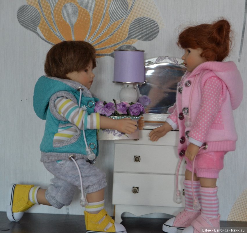 Дружная семейка моих кукол Heidi Plusczok часть 2