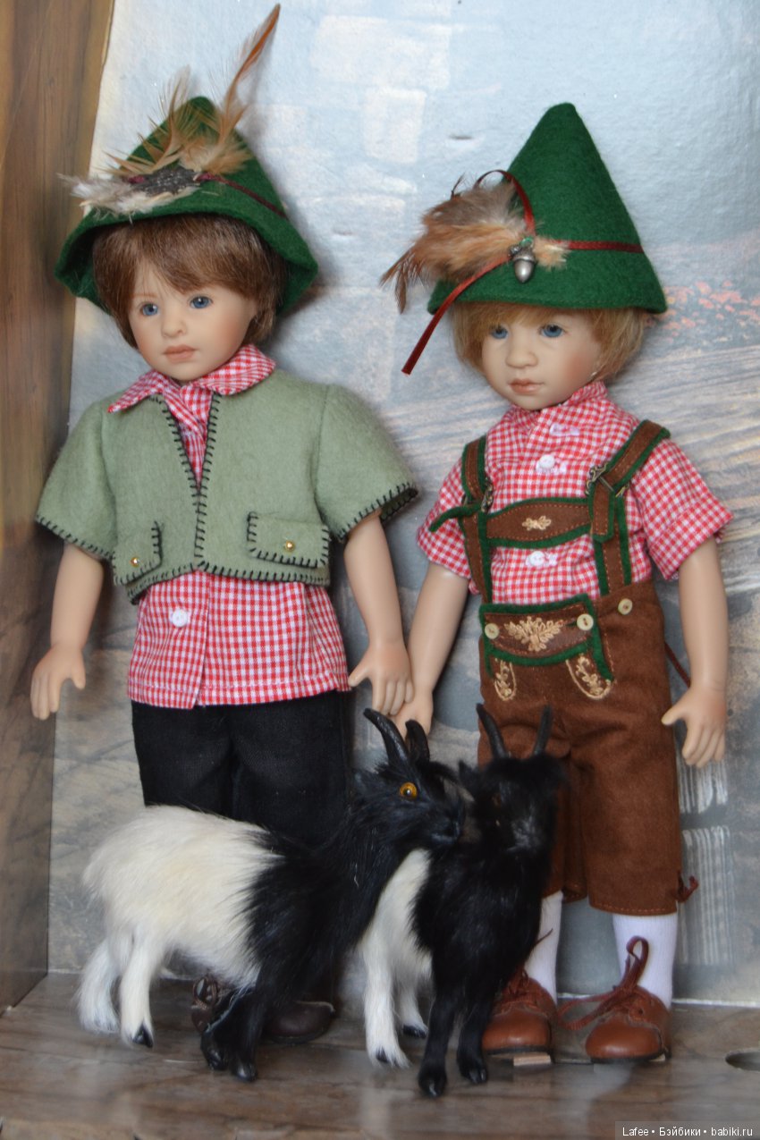 Дружная семейка моих кукол Heidi Plusczok часть 2, продолжение