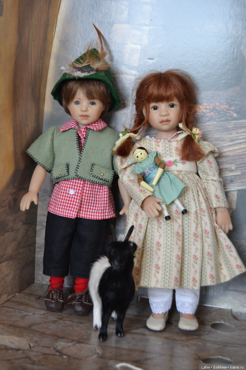 Дружная семейка моих кукол Heidi Plusczok часть 2, продолжение