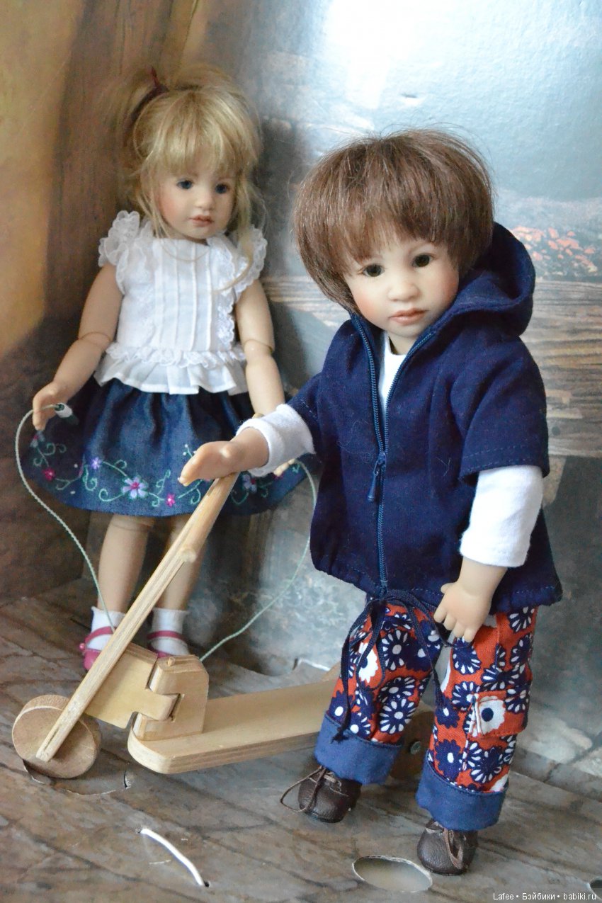 Дружная семейка моих кукол Heidi Plusczok часть 2, продолжение