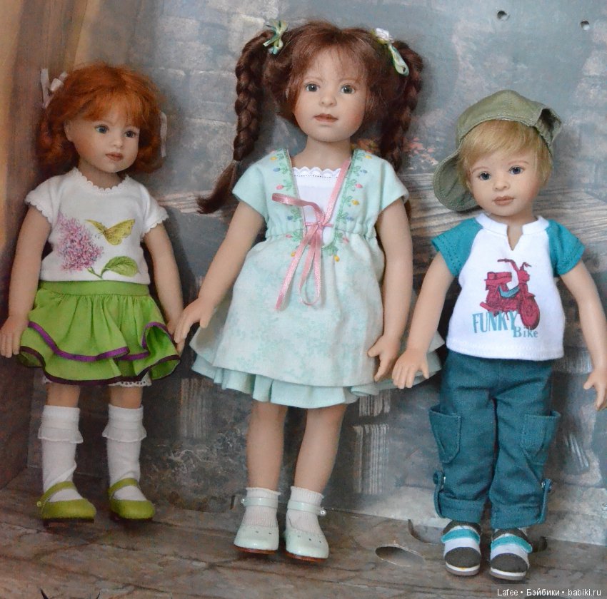 Дружная семейка моих кукол Heidi Plusczok часть 2, продолжение (фото 7)