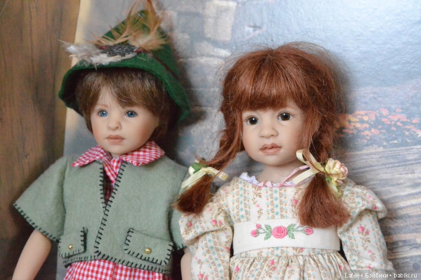 Дружная семейка моих кукол Heidi Plusczok часть 2, продолжение