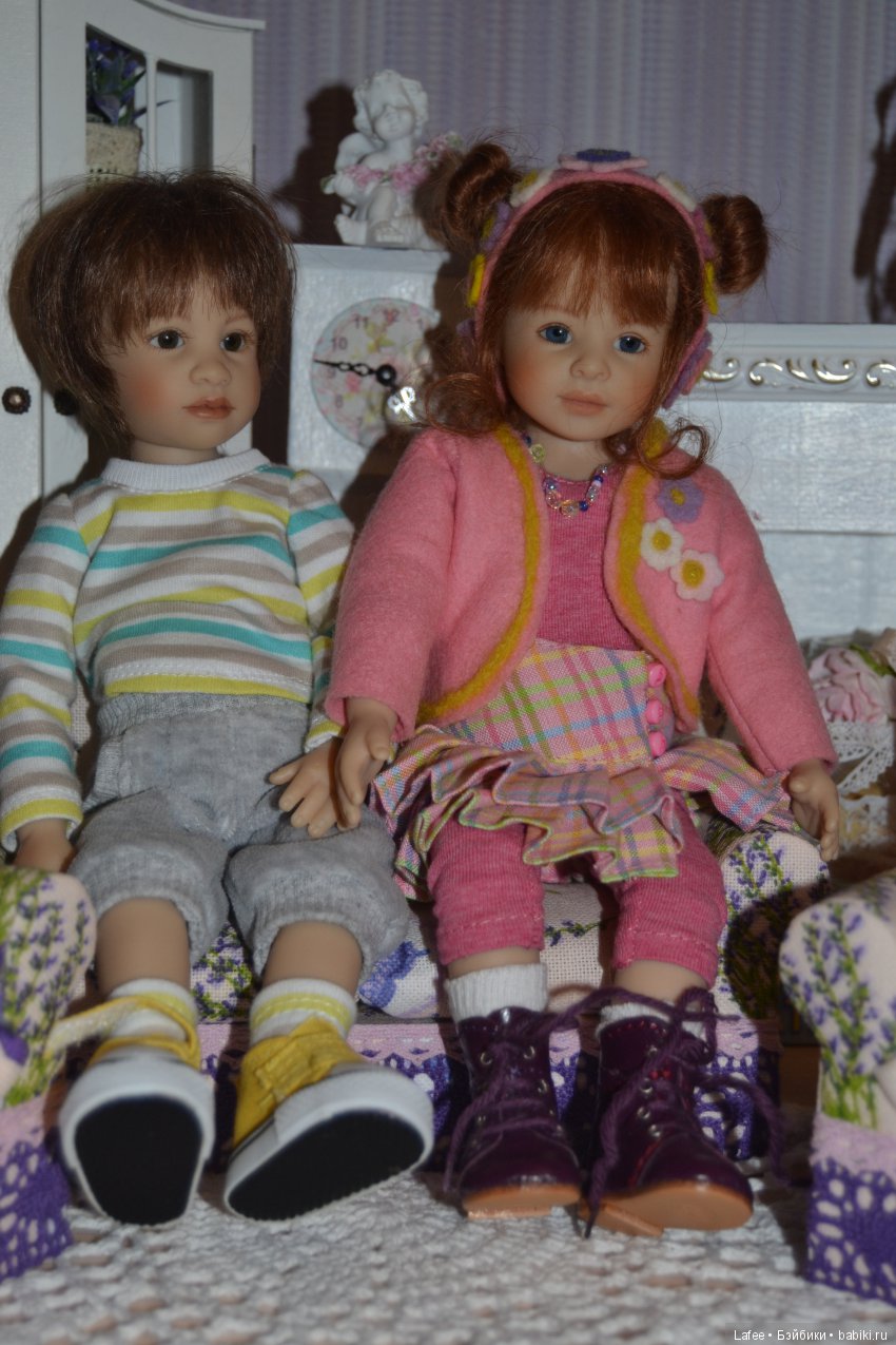 Маленькие эльфы Зои и Джонатан от Heidi Plusczok (фото 9)