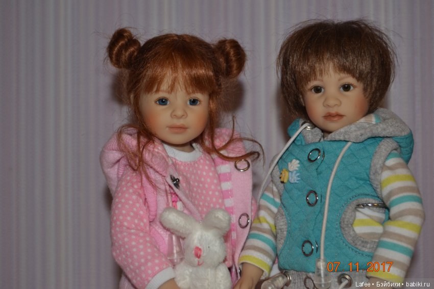 Маленькие эльфы Зои и Джонатан от Heidi Plusczok