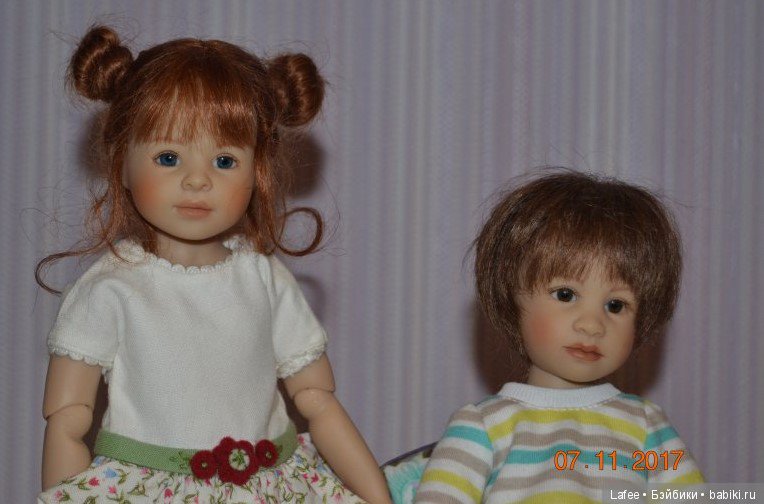 Маленькие эльфы Зои и Джонатан от Heidi Plusczok