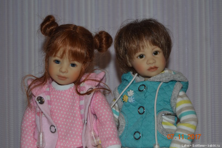 Маленькие эльфы Зои и Джонатан от Heidi Plusczok