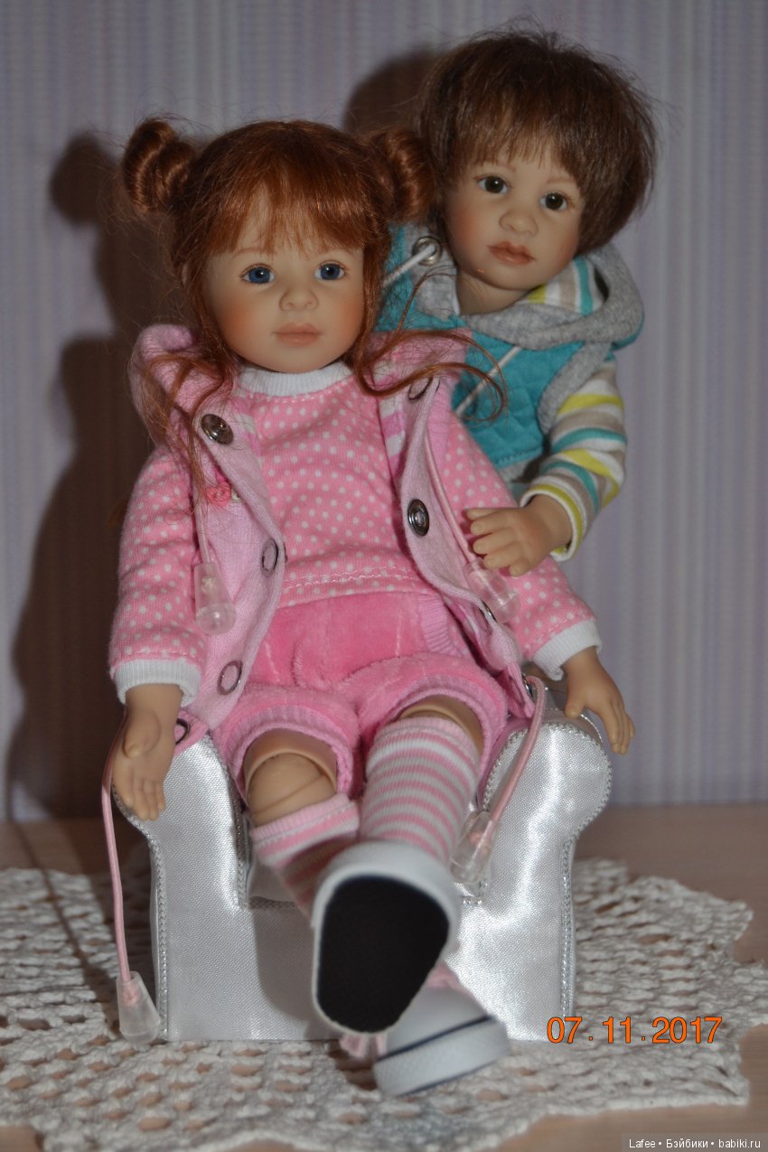 Маленькие эльфы Зои и Джонатан от Heidi Plusczok