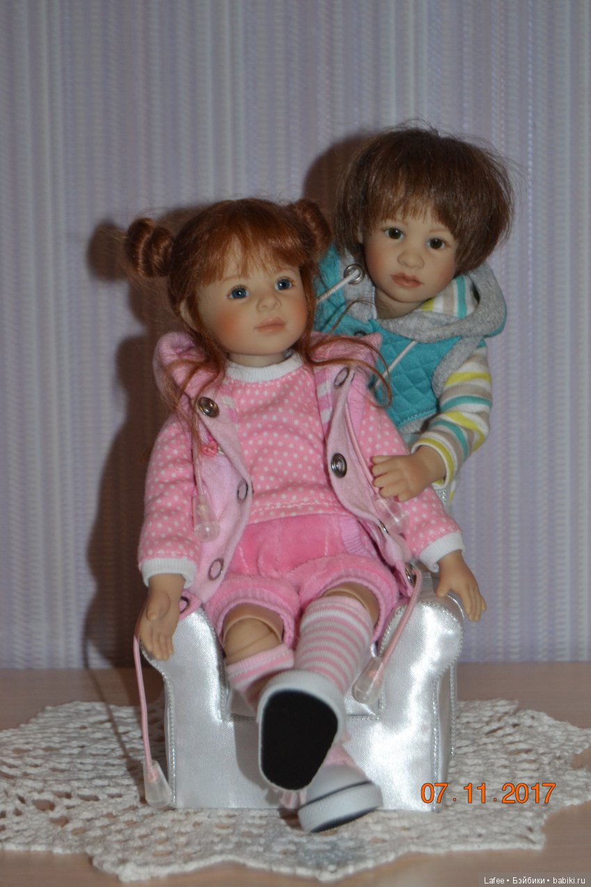 Маленькие эльфы Зои и Джонатан от Heidi Plusczok