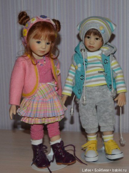 Маленькие эльфы Зои и Джонатан от Heidi Plusczok (фото 5)
