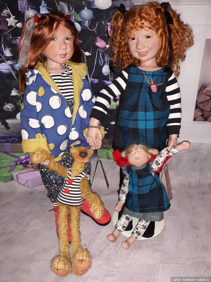 Три подружки в ожидании Нового года. Мои любимые Zwergnase