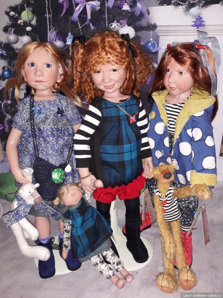 Три подружки в ожидании Нового года. Мои любимые Zwergnase
