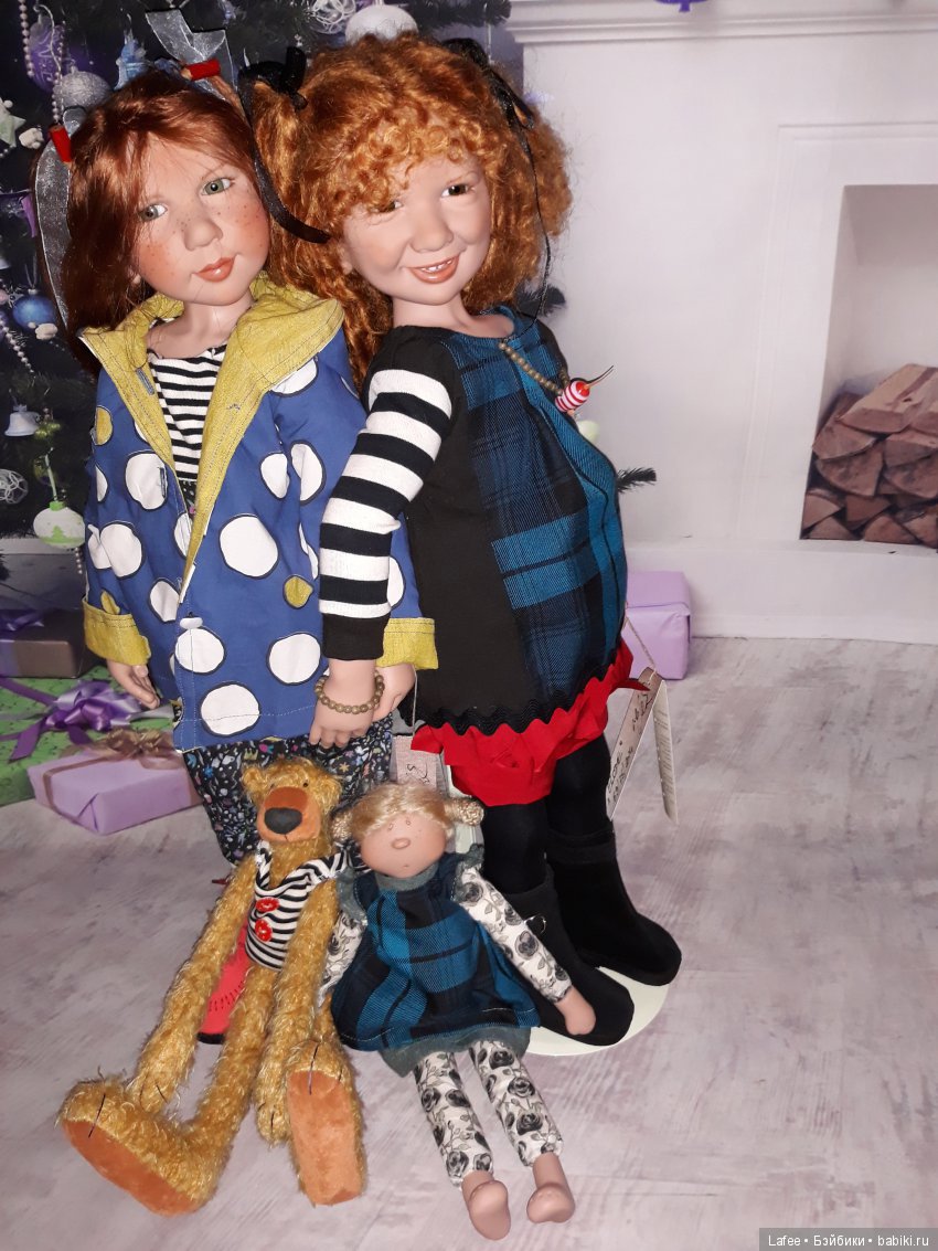 Три подружки в ожидании Нового года. Мои любимые Zwergnase