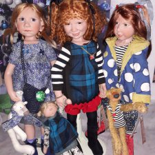 Три подружки в ожидании Нового года. Мои любимые Zwergnase