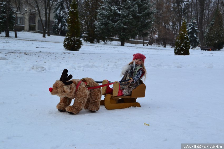 Ура! Каникулы! Fien и Lillimarie Zwergnase на зимней прогулке (фото 10)