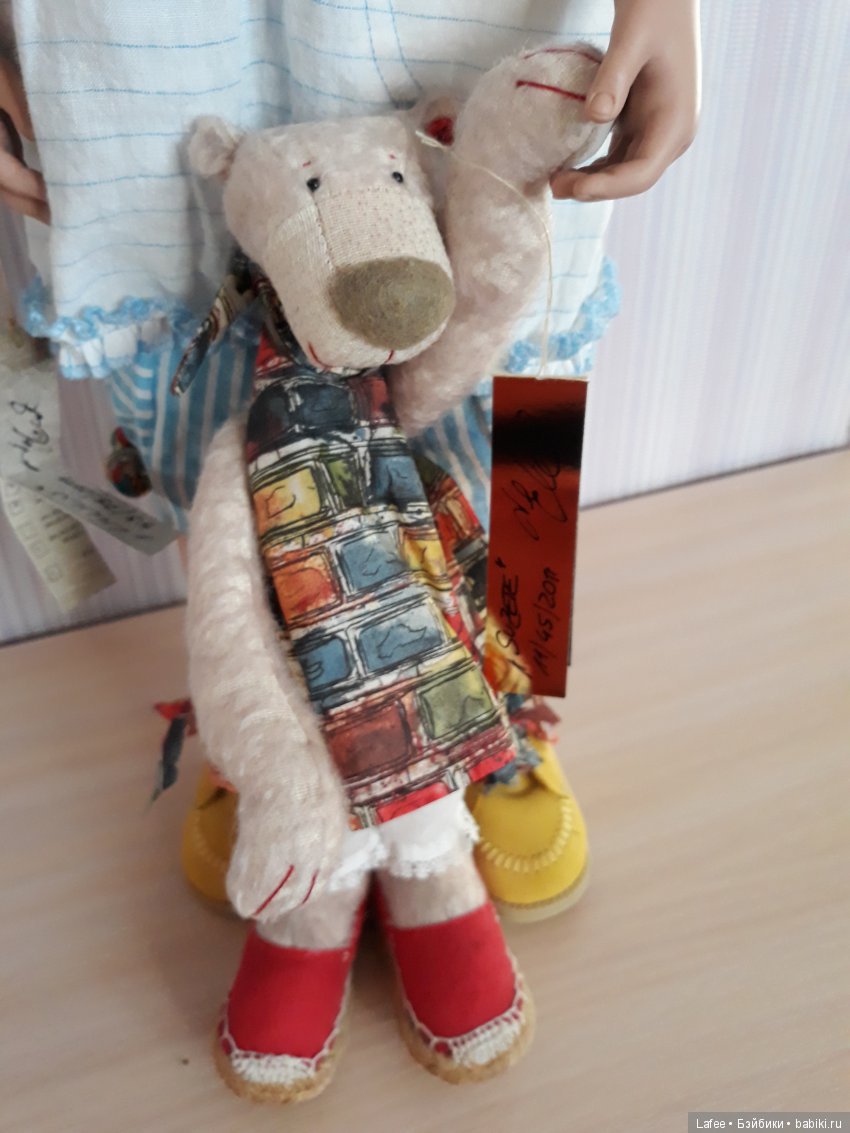 "Потому что он хороший..."- игрушка для Лиллилу от Николь Маршоллек-Менцнер (фото 6)