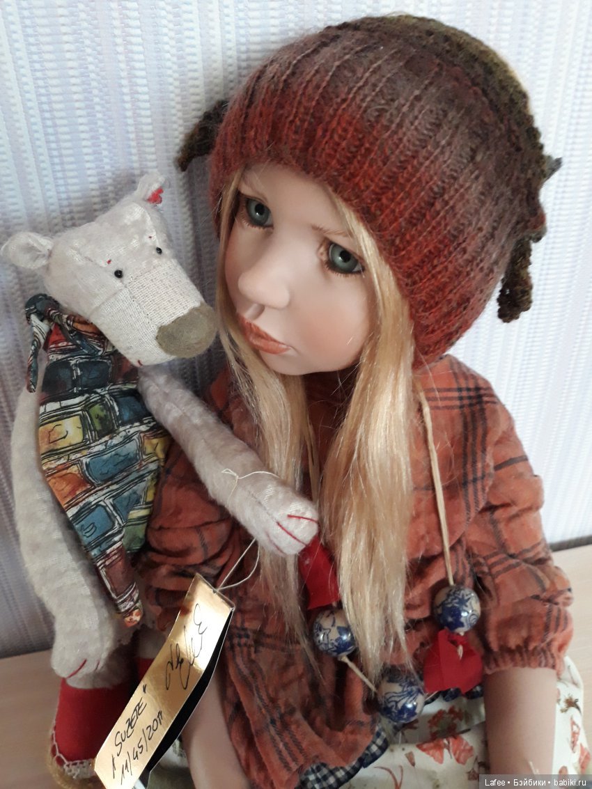 "Потому что он хороший..."- игрушка для Лиллилу от Николь Маршоллек-Менцнер (фото 10)