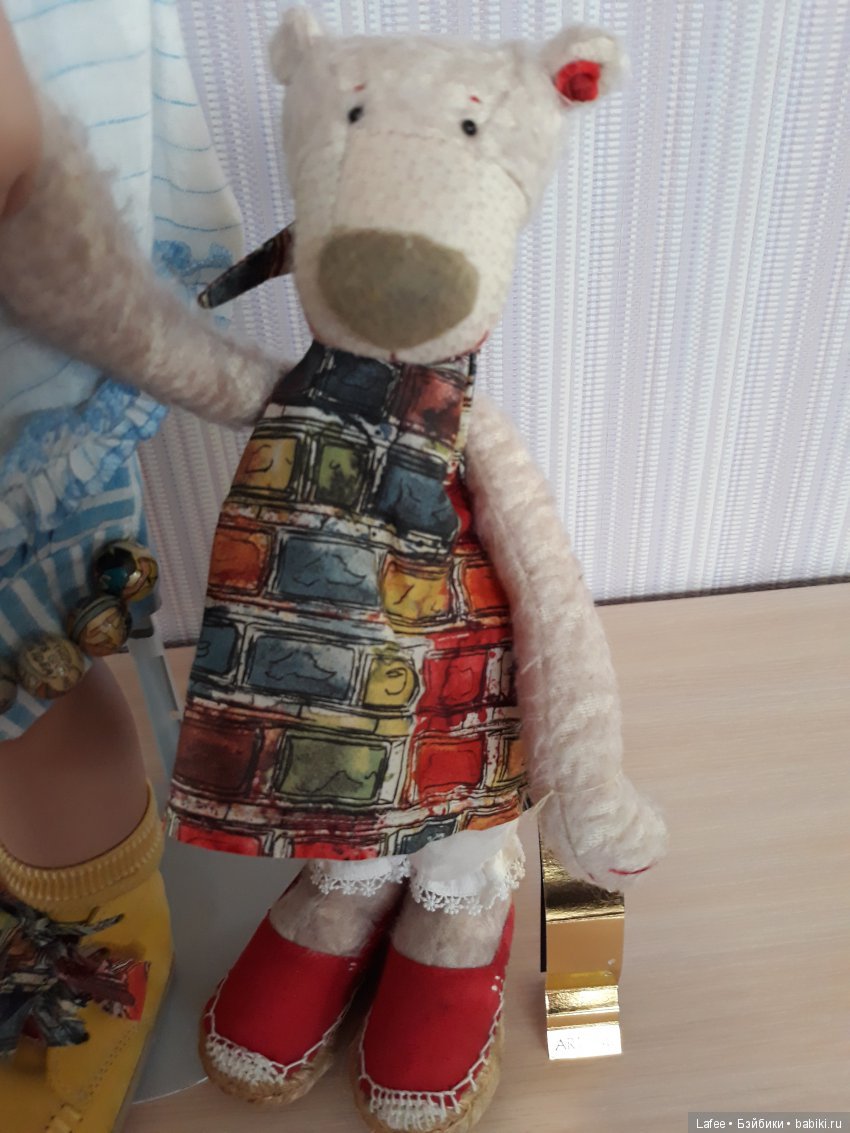 "Потому что он хороший..."- игрушка для Лиллилу от Николь Маршоллек-Менцнер (фото 7)