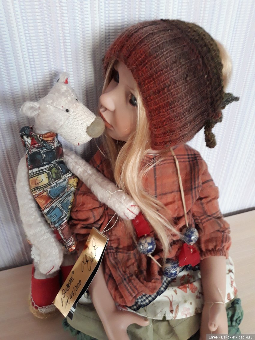 "Потому что он хороший..."- игрушка для Лиллилу от Николь Маршоллек-Менцнер (фото 9)