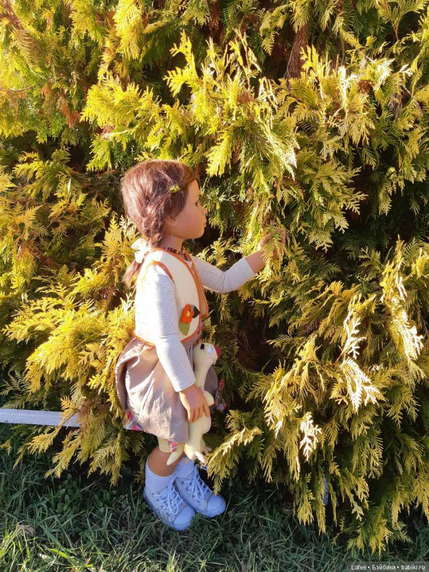 "Куда же делось лето???" Франческа Heidi Plusczok на прогулке