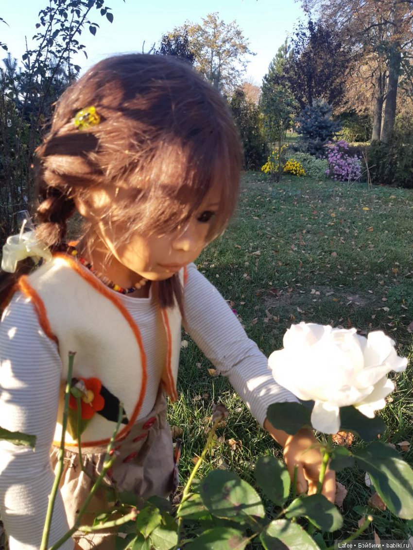 "Куда же делось лето???" Франческа Heidi Plusczok на прогулке