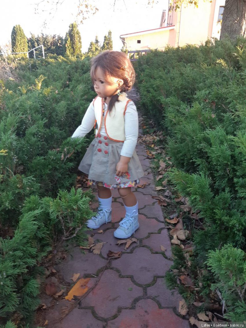 "Куда же делось лето???" Франческа Heidi Plusczok на прогулке (фото 2)
