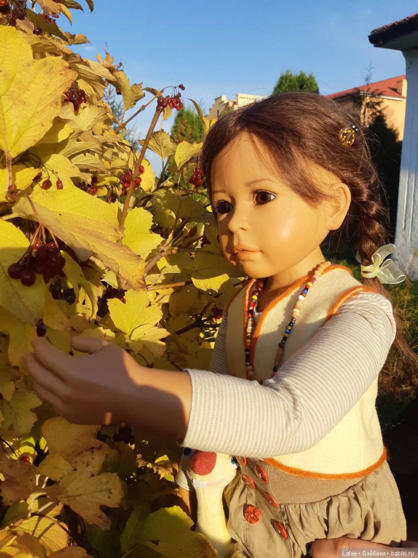 "Куда же делось лето???" Франческа Heidi Plusczok на прогулке