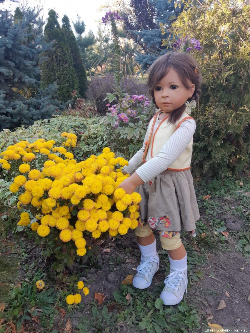 "Куда же делось лето???" Франческа Heidi Plusczok на прогулке (фото 10)