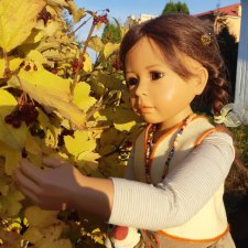 "Куда же делось лето???" Франческа Heidi Plusczok на прогулке