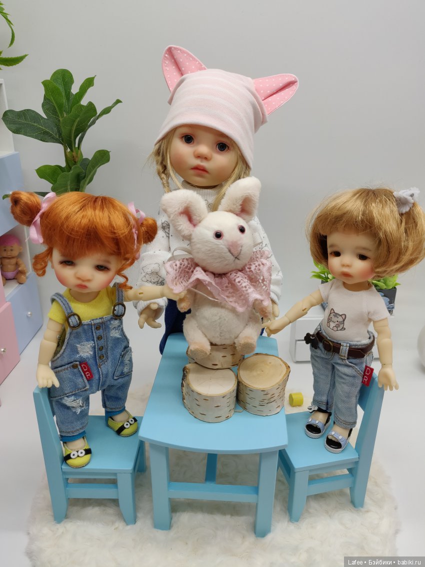 Как зая от девчонок убегал - мои meadow dolls | Бэйбики Как зая от девчонок убегал - мои meadow dolls (фото 7)