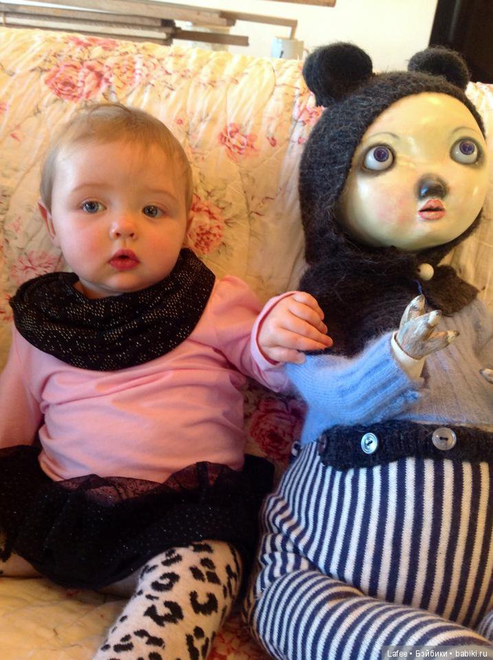 Sylvia- Scarlett - портретная кукла Meadow dolls | Бэйбики Sylvia- Scarlett - портретная кукла Meadow dolls