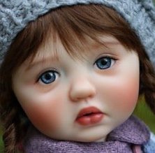 Sylvia- Scarlett - портретная кукла Meadow dolls | Бэйбики Sylvia- Scarlett - портретная кукла Meadow dolls