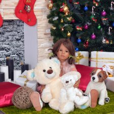 Новогоднее эхо или мои яркие звёздочки от Heidi Plusczok