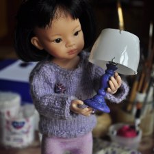 Да будет свет! Лампа для Паолки