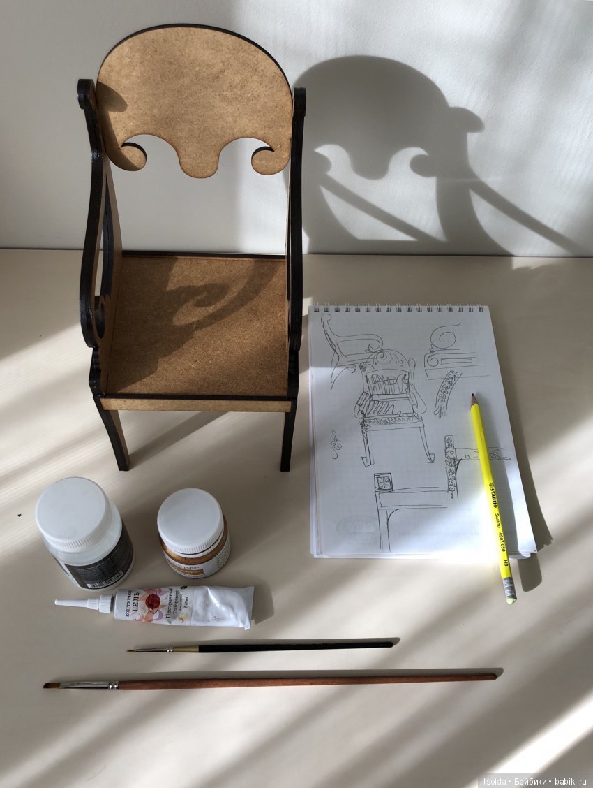 Кресло из фанерной заготовки