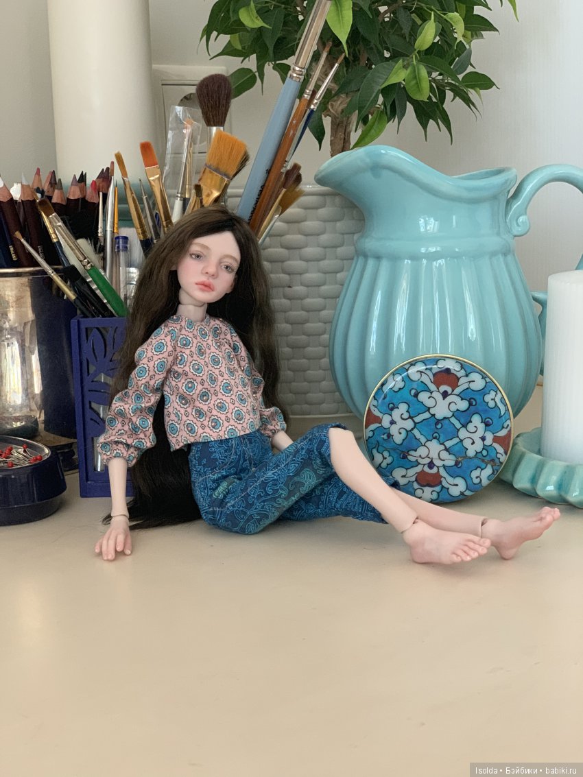 Птичка автора Ирины Кузиной (Ptichka art dolls) (фото 8)