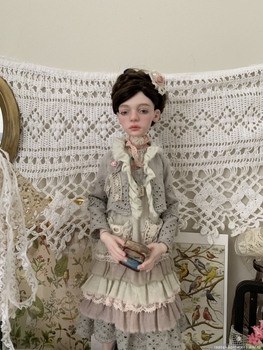 Птичка автора Ирины Кузиной (Ptichka art dolls)