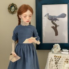Нежданное письмо  (Ptichka art dolls)